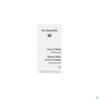 Sie sehen eine Packung Hauschka Dr. Kosmetik 2in1 Lip To Cheek 03 Rosewood 6,1g, Produktbild: 02 Hauschka Dr. Kosmetik 2in1 Lip To Cheek 03 Rosewood 6,1g, A-Nr.: 5835904 - 02