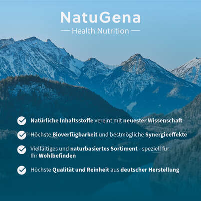 Sie sehen eine Packung NatuGena Kreatin Pro Pulver, Produktbild: 06 NatuGena Kreatin Pro Pulver, A-Nr.: 6040265 - 06