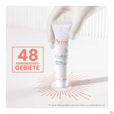 Sie sehen eine Packung Avene Cicalfate+ Repair-creme 40ml, Produktbild: 14 Avene Cicalfate+ Repair-creme 40ml, A-Nr.: 5920946 - 14