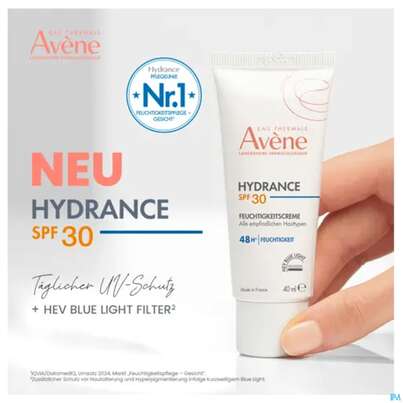 Avene Hydrance Feuchtigkeitscreme Spf30 40ml, A-Nr.: 5961402 - 09