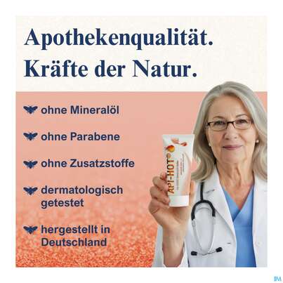 Sie sehen eine Packung Bienengift Salbe Echt Api Waermend 50ml, Produktbild: 04 Bienengift Salbe Echt Api Waermend 50ml, A-Nr.: 5849473 - 04