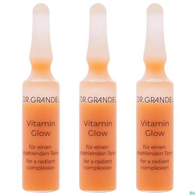 Sie sehen eine Packung Dr.grandel Professional Selektion Ampulle Vitamin Glow 3x3ml 41677 9ml, Produktbild: 04 Dr.grandel Professional Selektion Ampulle Vitamin Glow 3x3ml 41677 9ml, A-Nr.: 5895510 - 04