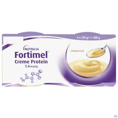 Fortimel/creme Protein 125g Vanille Becher 4st, A-Nr.: 5894657 - 01