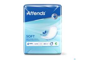 Inkontinenz Attends Einlagen Soft 4 Super 30st, A-Nr.: 4577328 - 01