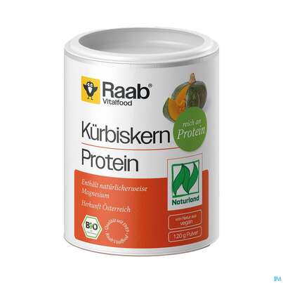 Kuerbiskern Protein Pulver Bio Raab 120g, A-Nr.: 5871449 - 02