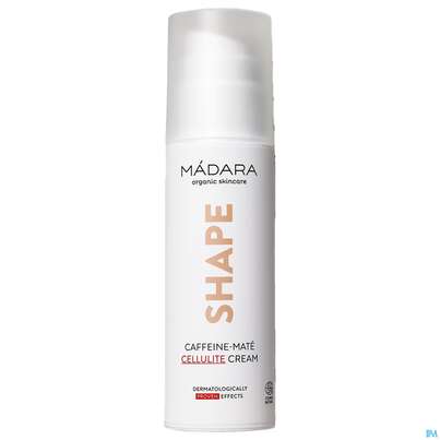 Sie sehen eine Packung Madara Shape Cellulite Cream Caffeine-mate 150ml, Produktbild: 07 Madara Shape Cellulite Cream Caffeine-mate 150ml, A-Nr.: 5437641 - 07