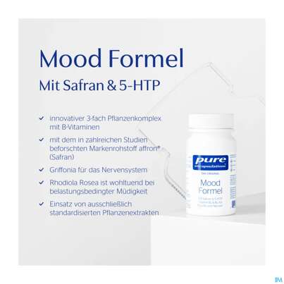 Sie sehen eine Packung Pure Encapsulations Kapseln Mood Formel Mof3a 30st, Produktbild: 07 Pure Encapsulations Kapseln Mood Formel Mof3a 30st, A-Nr.: 5828040 - 07