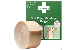Schaumverband Fuer Cederroth-stationen Soft Hautfarben 6cmx 2m V 510 1st, A-Nr.: 5779347 - 01