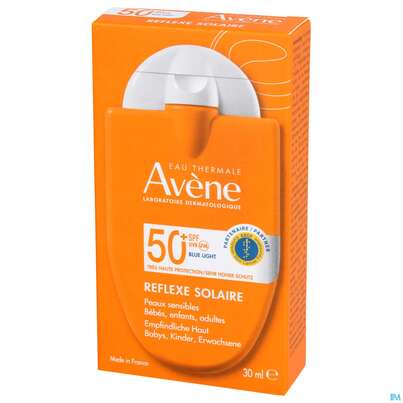 Sie sehen eine Packung Sonnenprodukte Avene Reflexe Solaire Spf50+ 30ml, Produktbild: 03 Sonnenprodukte Avene Reflexe Solaire Spf50+ 30ml, A-Nr.: 5899212 - 03