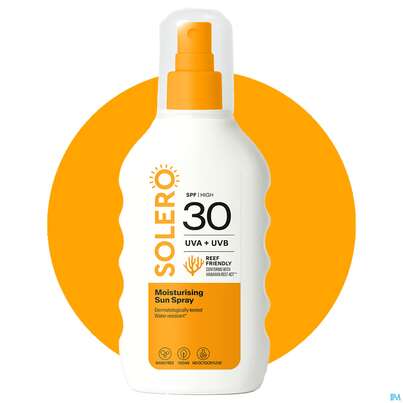 Sonnenprodukte Solero Spray/feuchtigkeit- Spendend Spf30 200ml, A-Nr.: 5917424 - 03