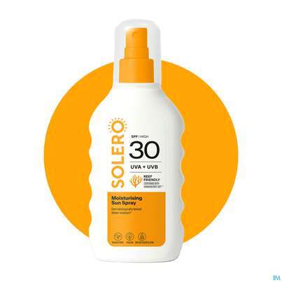 Sonnenprodukte Solero Spray/feuchtigkeit- Spendend Spf30 200ml, A-Nr.: 5917424 - 04