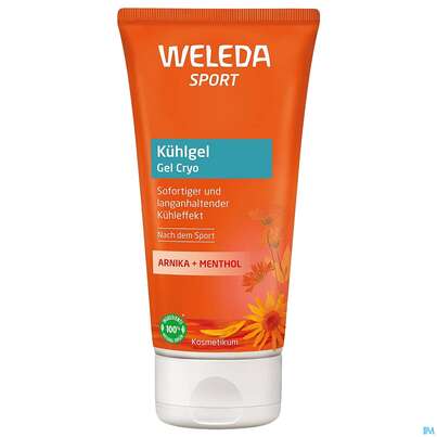 Sie sehen eine Packung Weleda Sport/kuehlgel Arnika 100ml, Produktbild: 02 Weleda Sport/kuehlgel Arnika 100ml, A-Nr.: 5931430 - 02