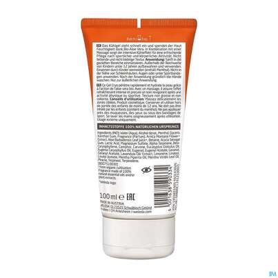 Sie sehen eine Packung Weleda Sport/kuehlgel Arnika 100ml, Produktbild: 04 Weleda Sport/kuehlgel Arnika 100ml, A-Nr.: 5931430 - 04