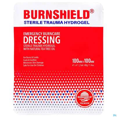 Sie sehen eine Packung Wundverband Burnshield Steril Bei Verbrennungen 10x 10cm Sern93032 1st, Produktbild: 02 Wundverband Burnshield Steril Bei Verbrennungen 10x 10cm Sern93032 1st, A-Nr.: 1846710 - 02