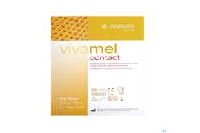 Wundverband Vivamel Contact Verband Steril M.honig 5x 5cm Nr To19707 10st, A-Nr.: 4023015 - 01