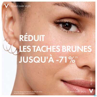 Sie sehen eine Packung Vichy Liftactiv B3 Anti-pigmentflecken Creme Lsf50 50ml, Produktbild: 33 Vichy Liftactiv B3 Anti-pigmentflecken Creme Lsf50 50ml, A-Nr.: 5662504 - 33