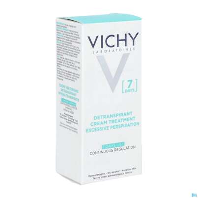 Sie sehen eine Packung Vichy Deocreme Regulierend 7 Tage Wirkung 30ml, Produktbild: 06 Vichy Deocreme Regulierend 7 Tage Wirkung 30ml, A-Nr.: 2618833 - 06