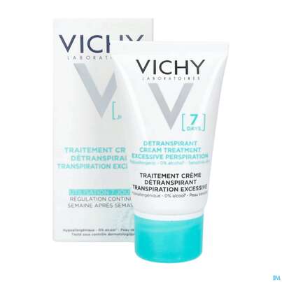 Sie sehen eine Packung Vichy Deocreme Regulierend 7 Tage Wirkung 30ml, Produktbild: 16 Vichy Deocreme Regulierend 7 Tage Wirkung 30ml, A-Nr.: 2618833 - 16