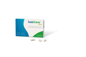 SANFERIN PLUS 15 magensaftresistente Kapseln, A-Nr.: 6028175 - 01