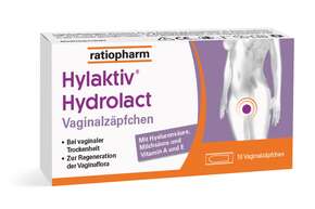 Hylaktiv Hydrolact Vaginalzäpfchen, A-Nr.: 3883431 - 01