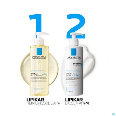 Sie sehen eine Packung La Roche Posay Neurodermitis Lipikar Reinigung Oel Ap+ 750ml, Produktbild: 05 La Roche Posay Neurodermitis Lipikar Reinigung Oel Ap+ 750ml, A-Nr.: 5342656 - 05