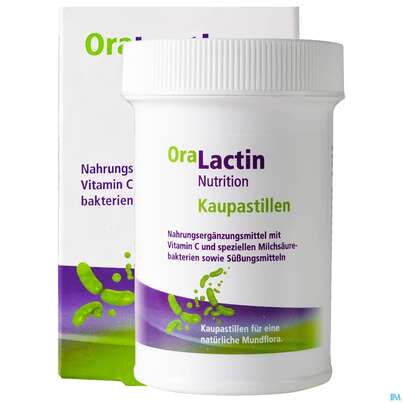 Oralactin Orales Probiotikum Kaupastillen +vitamin C 30g, A-Nr.: 5750409 - 06