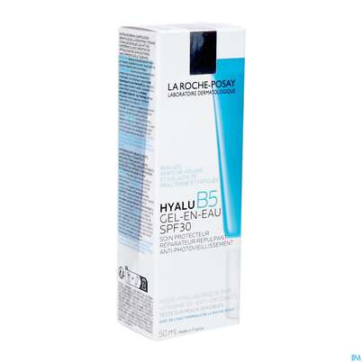 Sie sehen eine Packung La Roche Posay Gesichtspflege Hyalu/b5/aquagel Uv Feuchtigkeitsgel Lsf30 50ml, Produktbild: 04 La Roche Posay Gesichtspflege Hyalu/b5/aquagel Uv Feuchtigkeitsgel Lsf30 50ml, A-Nr.: 5408875 - 04