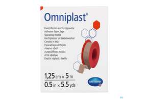 Fixierpflaster Omniplast 5mx 1,25cm 1st, A-Nr.: 1565980 - 01