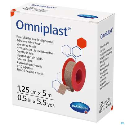 Fixierpflaster Omniplast 5mx 1,25cm 1st, A-Nr.: 1565980 - 03