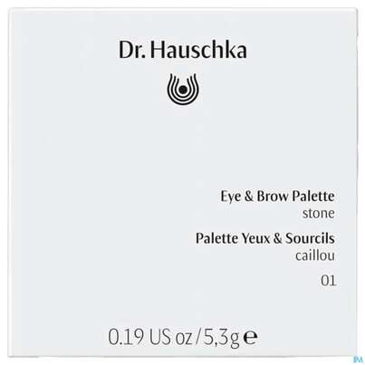 Sie sehen eine Packung Dr. Hauschka Eye & Brow Palette Stone 5,3g, Produktbild: 02 Dr. Hauschka Eye & Brow Palette Stone 5,3g, A-Nr.: 4592380 - 02