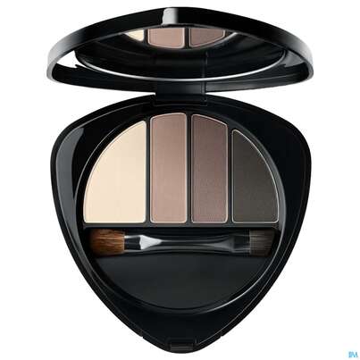 Sie sehen eine Packung Dr. Hauschka Eye & Brow Palette Stone 5,3g, Produktbild: 05 Dr. Hauschka Eye & Brow Palette Stone 5,3g, A-Nr.: 4592380 - 05