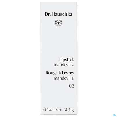 Sie sehen eine Packung Dr. Hauschka Lipstick 02 Mandevilla 4,1g, Produktbild: 02 Dr. Hauschka Lipstick 02 Mandevilla 4,1g, A-Nr.: 4592807 - 02