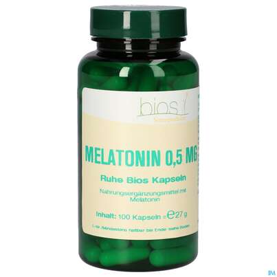Bios Melatonin Ruhe 0,5mg 100 Kapseln, A-Nr.: 4246985 - 01