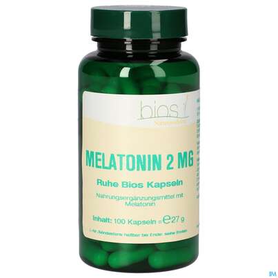 Bios Melatonin Ruhe 2mg 100 Kapseln, A-Nr.: 4247022 - 01