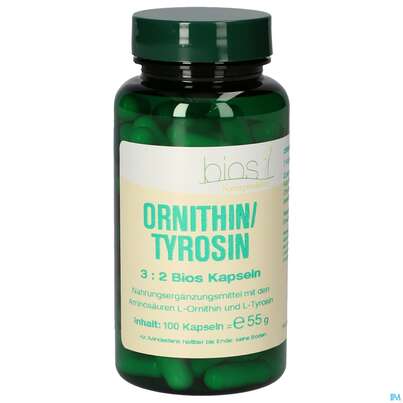 Bios Ornithin/tyrosin 3:2 100 Kapseln, A-Nr.: 4247157 - 01