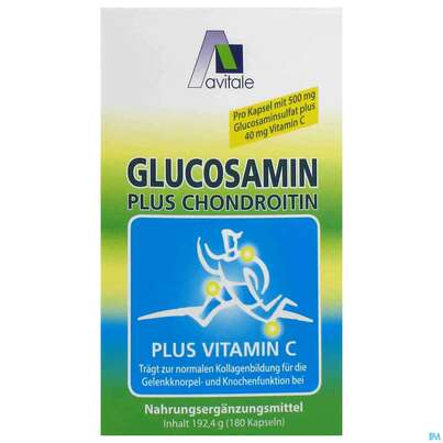 Glucosamin Chondroitin Kapseln/500mg Avi 90st, A-Nr.: 3088461 - 01