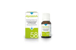 Apozema® Nr. 58: Dreiklang Globuli bei trockenem Krampf- und Reizhusten, A-Nr.: 3529557 - 01