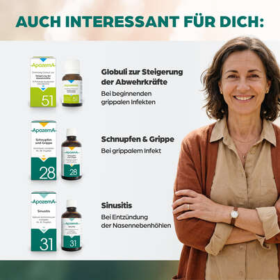 Apozema® Nr. 58: Dreiklang Globuli bei trockenem Krampf- und Reizhusten, A-Nr.: 3529557 - 07