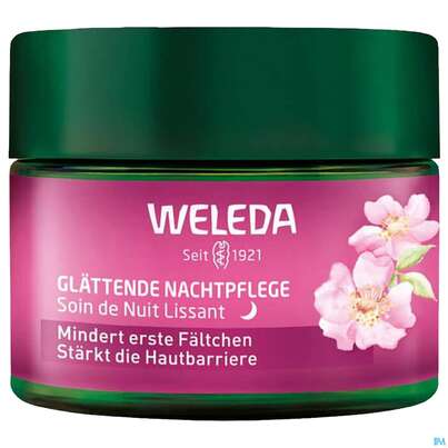 Weleda Wildrose/+weisser Tee Glaettende Nachtpflege 40ml, A-Nr.: 5838179 - 08