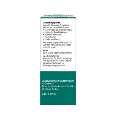 Sie sehen eine Packung Apozema® Nr. 12 Bronchial- und Husten-Tropfen, Produktbild: 06 Apozema® Nr. 12 Bronchial- und Husten-Tropfen, A-Nr.: 0987839 - 06