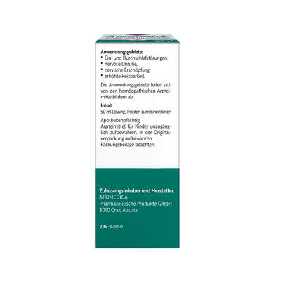 Sie sehen eine Packung Apozema® Nr. 27 Schlaf- und Durchschlaf-Tropfen, Produktbild: 06 Apozema® Nr. 27 Schlaf- und Durchschlaf-Tropfen, A-Nr.: 0987779 - 06