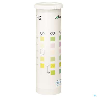 Sie sehen eine Packung Diagnostika U.zubehoer Urinteststreifen/schnell Combur 5 Hc 10st, Produktbild: 05 Diagnostika U.zubehoer Urinteststreifen/schnell Combur 5 Hc 10st, A-Nr.: 3007126 - 05