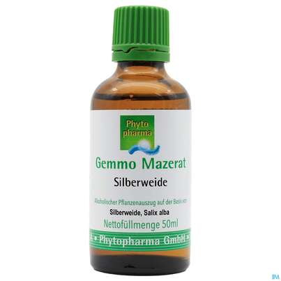 Gemmo Mazerat Silberweide Salix Alba Phytopharma 50ml, A-Nr.: 4493175 - 01