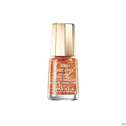 Sie sehen eine Packung Mavala Nagellacke 138 Magic Spice 5ml, Produktbild: 01 Mavala Nagellacke 138 Magic Spice 5ml, A-Nr.: 4270392 - 01