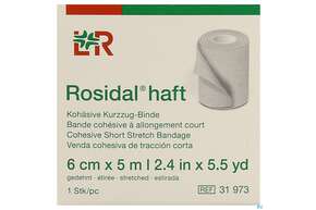 Rosidal Haft Bandage 6cmx 5m 1st, A-Nr.: 4151138 - 01