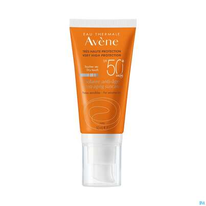 Sie sehen eine Packung Avène Anti-aging-sonnenschutz Spf 50+ 50ml, Produktbild: 02 Avène Anti-aging-sonnenschutz Spf 50+ 50ml, A-Nr.: 4606018 - 02