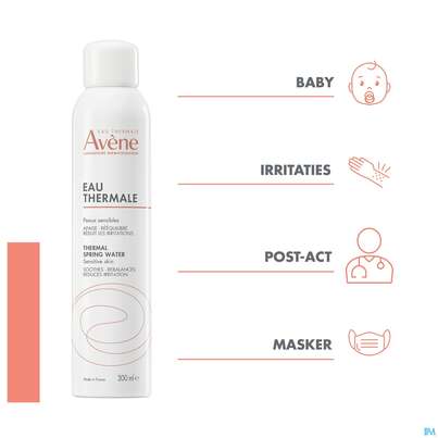 Sie sehen eine Packung Avene Thermalwasser Spray 300ml, Produktbild: 16 Avene Thermalwasser Spray 300ml, A-Nr.: 2638497 - 16