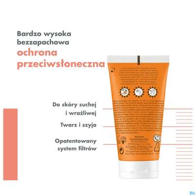 Sonnenprodukte Avene Creme 50+ Ohne Duftstoff 50ml, A-Nr.: 5597161 - 13