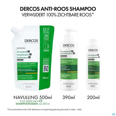 Sie sehen eine Packung Shampoon Vichy/dercos Anti-schuppen Pflege Trockenes Haar Neu 200ml, Produktbild: 31 Shampoon Vichy/dercos Anti-schuppen Pflege Trockenes Haar Neu 200ml, A-Nr.: 4357414 - 31