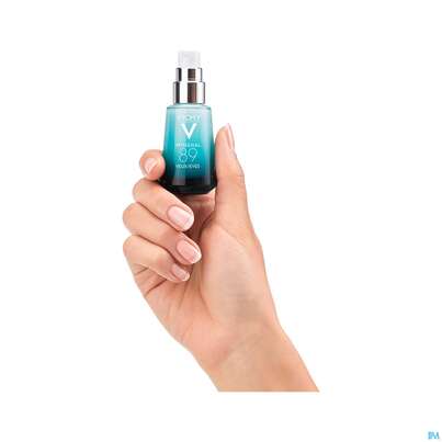 Sie sehen eine Packung Vichy Mineral 89 Augen 15ml, Produktbild: 12 Vichy Mineral 89 Augen 15ml, A-Nr.: 5090462 - 12